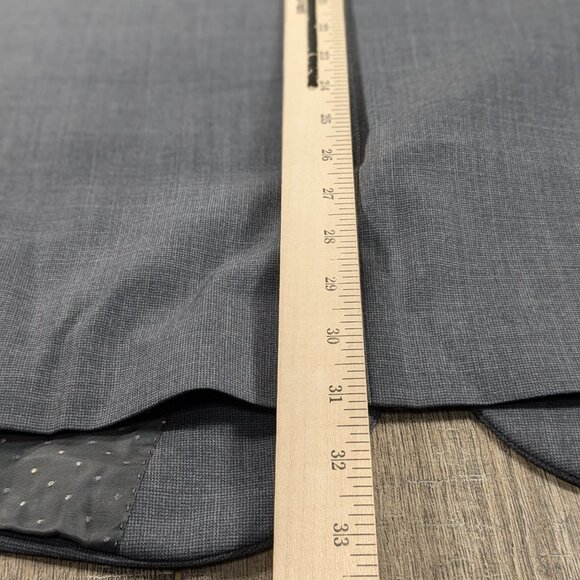 Collection Michael Strahan Blazer Jacket Sport Coat Mens 48 Gray Career Office - Picture 12 of 13